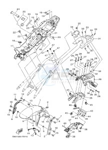 MTM850 MTM-850 XSR900 (B90L) drawing FENDER