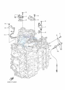 FL300BETX drawing CYLINDER-AND-CRANKCASE-3