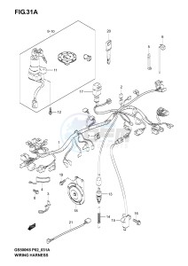 GS500 (P19) drawing WIRING HARNESS (GS500K4 K5 K6 UK4 K5 K6)