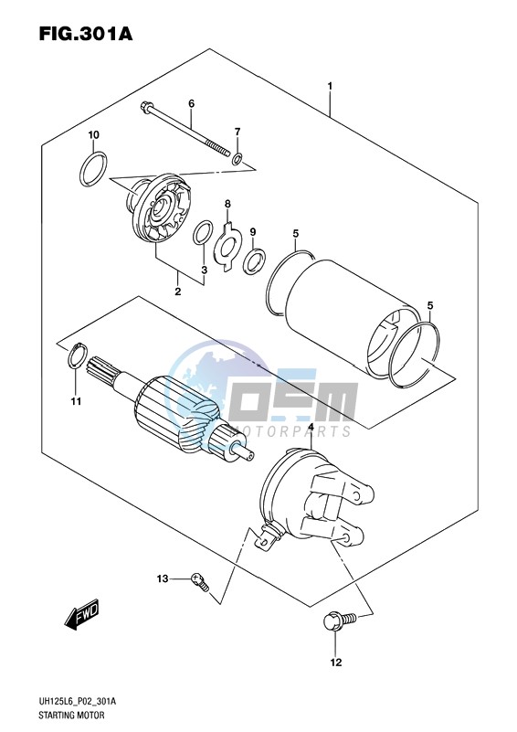 STARTING MOTOR