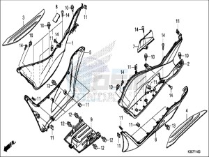 WW125EX2H WW125 E drawing FLOOR STEP