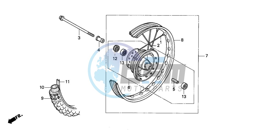 FRONT WHEEL