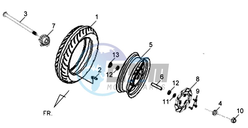 FRONT WHEEL