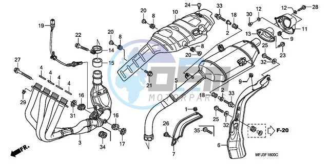 EXHAUST MUFFLER