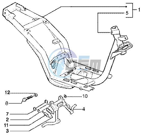 Chassis - Central stand