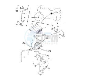 FZ6 FAZER S2 ABS 600 drawing ANTI LOCK BRAKE SYSTEM