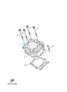 YFM700FWAD YFM70GPXK (B4FA) drawing CYLINDER