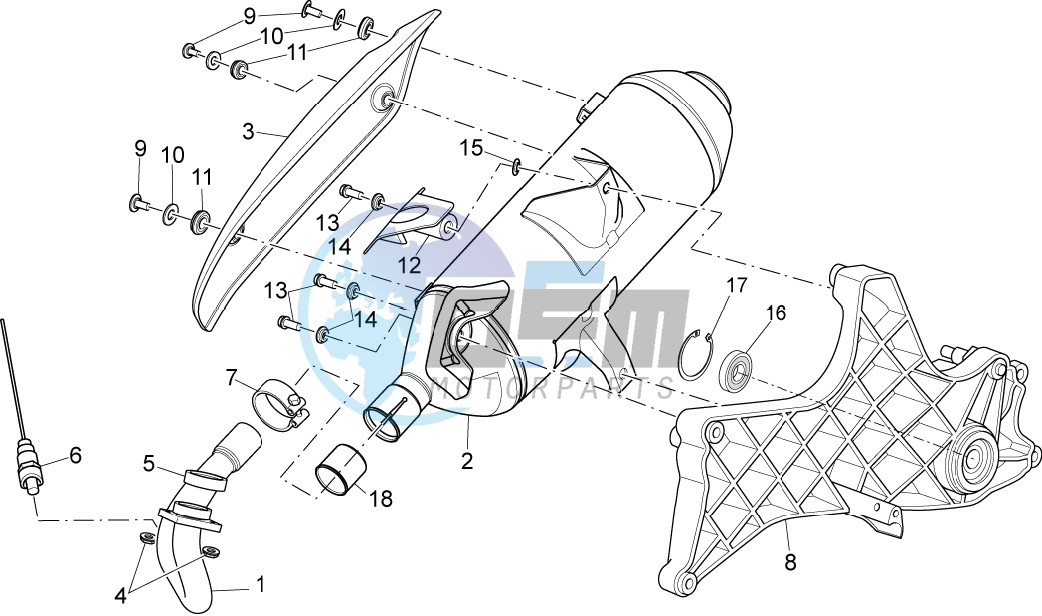 Exhaust unit