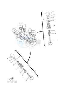 MT07 700 (1WSA) drawing VALVE