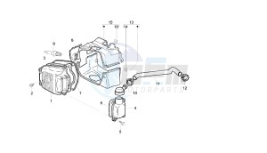 BOULEVARD - 150 CC 4T E3 drawing COVER, CYLINDER HEAD