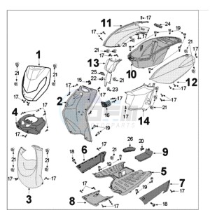 KISBEE MX drawing COWLING