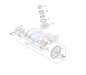 XF GIGGLE 50 drawing OIL PUMP