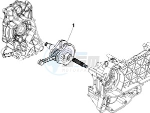 S 150 4T Vietnam drawing Crankshaft