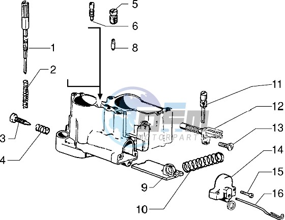 Carburettor lower