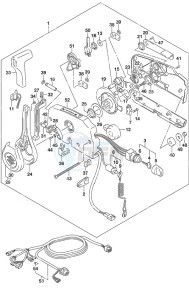 DF 150AS drawing Remote Control