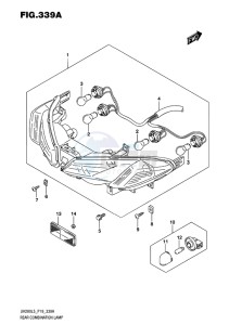 UH200 ABS BURGMAN EU drawing REAR COMBINATION LAMP