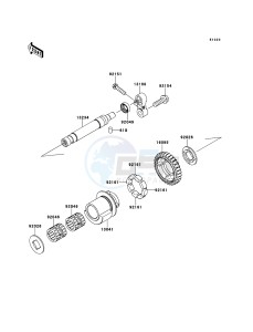 Z1000 ZR1000DDF FR GB XX (EU ME A(FRICA) drawing Balancer