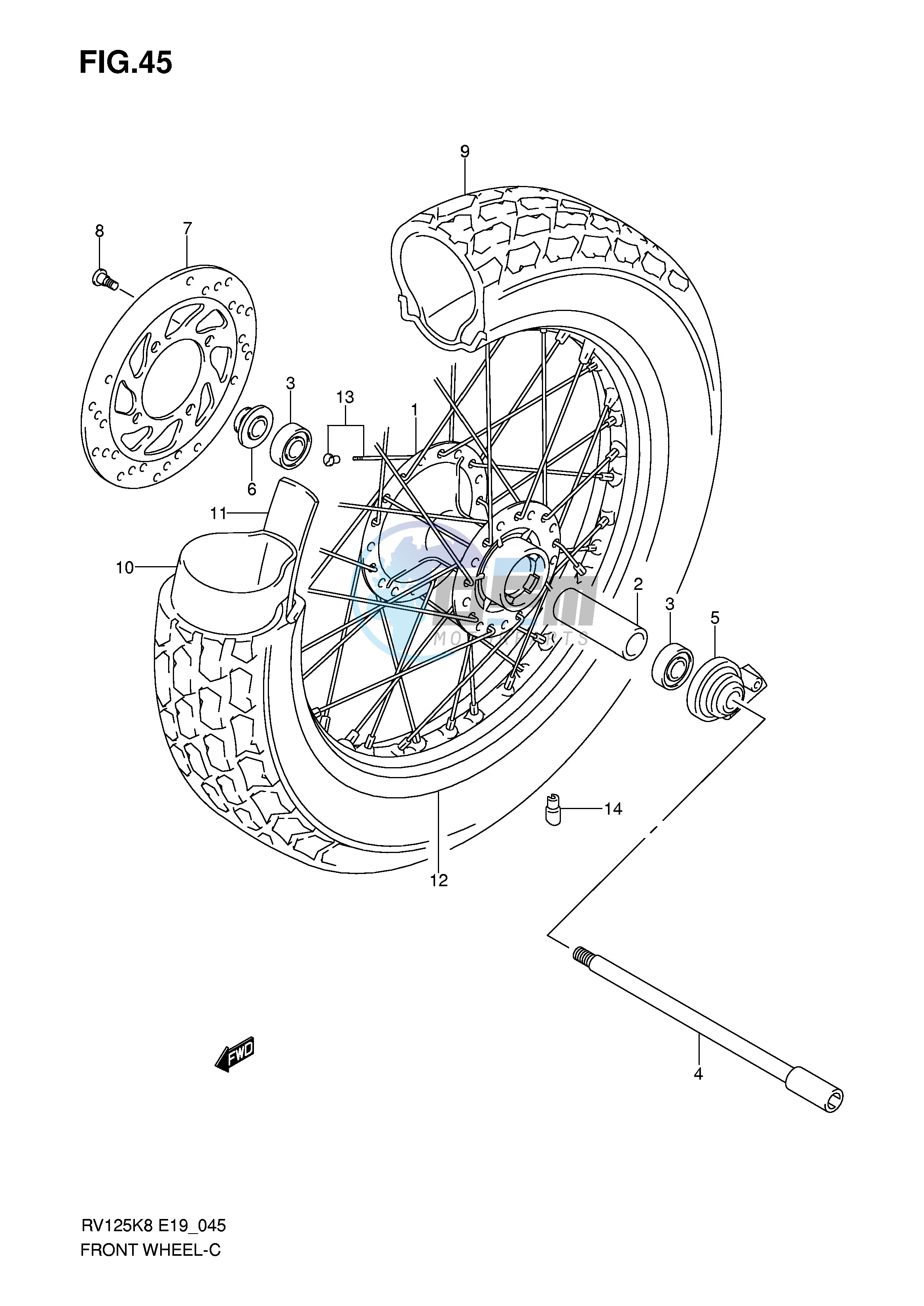 FRONT WHEEL