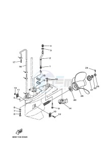 F80BETL drawing LOWER-CASING-x-DRIVE-2