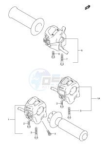 VL250 (E2) drawing HANDLE SWITCH (MODEL Y K1 K2)