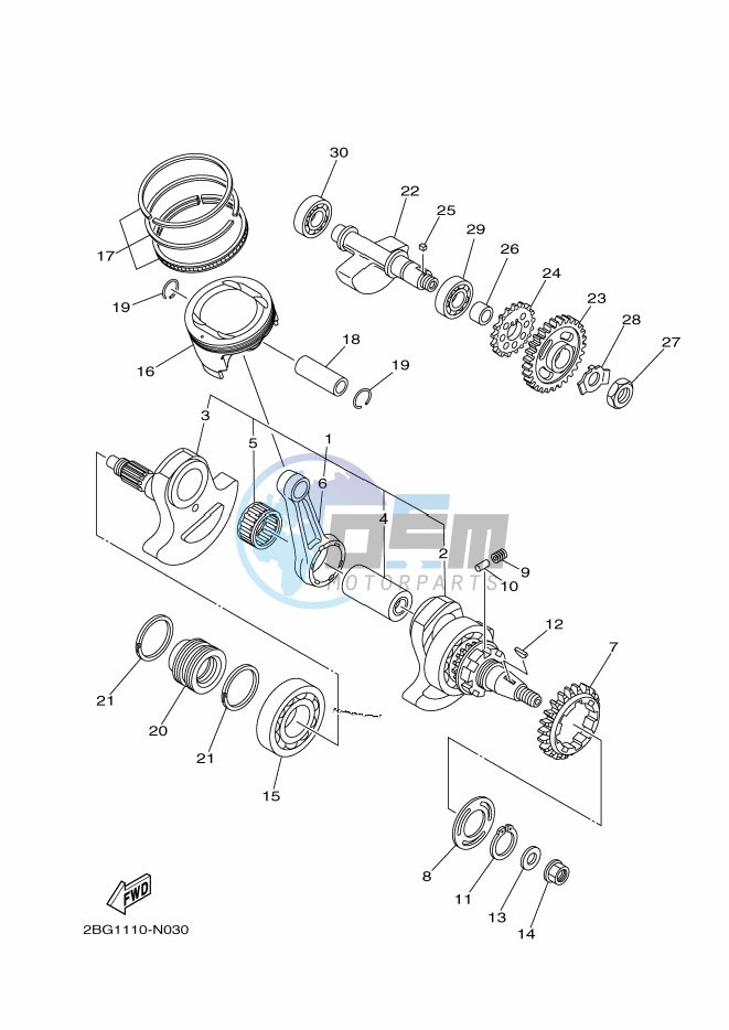 CRANKSHAFT & PISTON