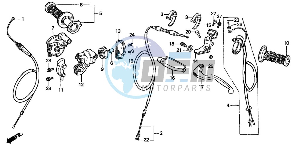 HANDLE LEVER/SWITCH/CABLE