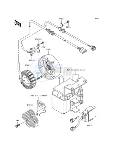 KLF 300 B [BAYOU 300] (B5-B9) [BAYOU 300] drawing GENERATOR