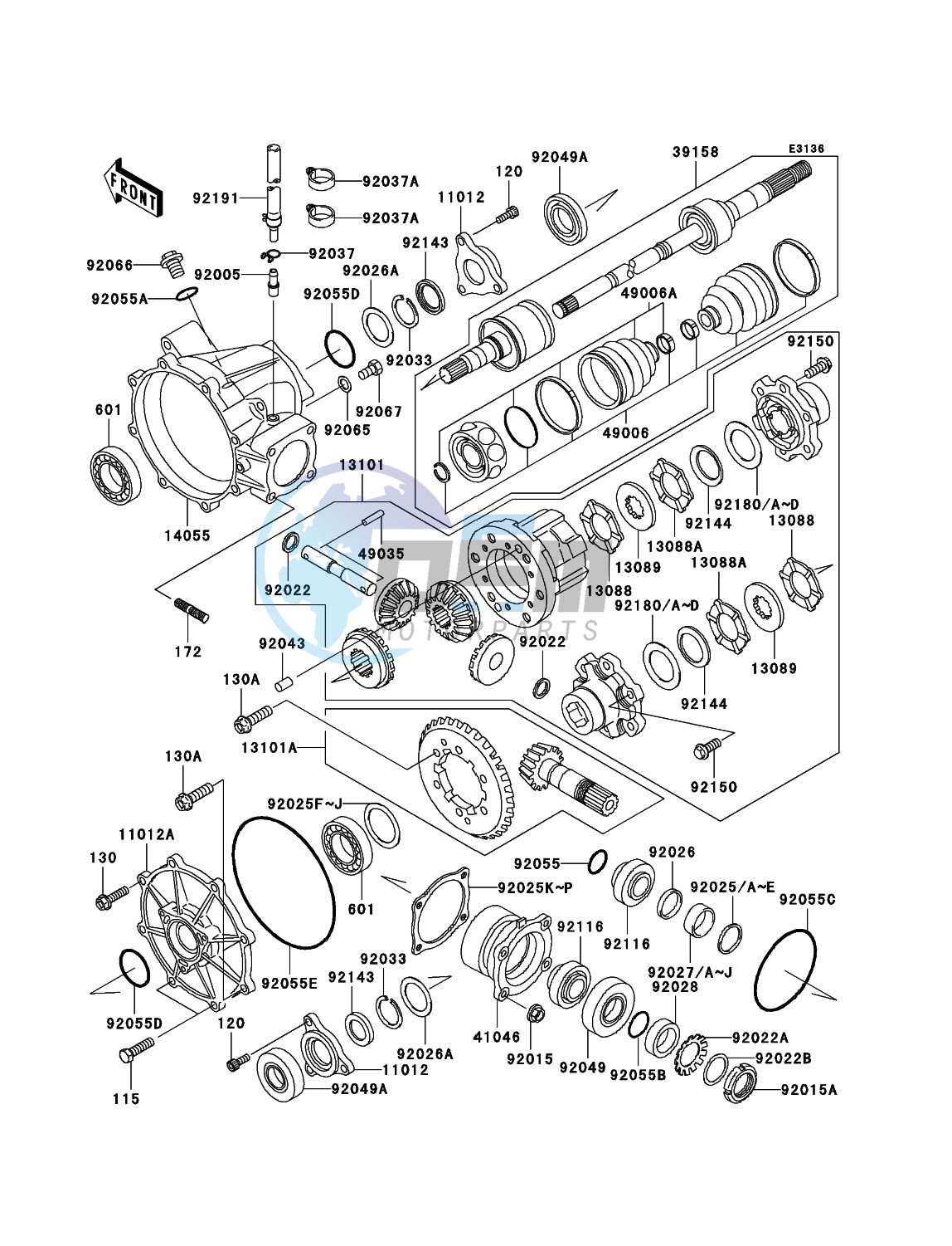 Drive Shaft-Front