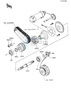 ZN 700 A [LTD SHAFT] (A1-A2) [LTD SHAFT] drawing SECONDARY SHAFT