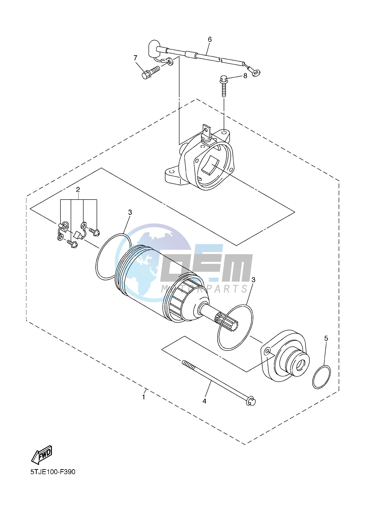 STARTING MOTOR