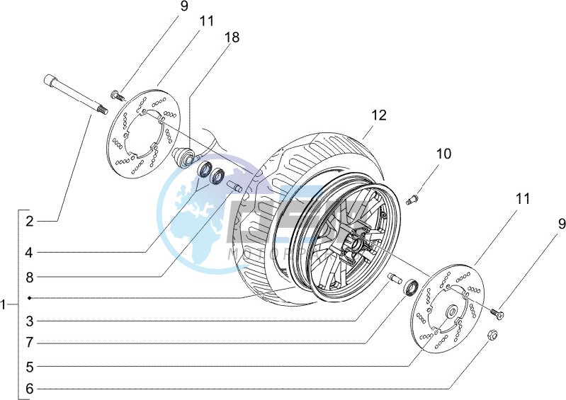 Front wheel