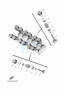 TRACER 9 GT MTT890D (BAP1) drawing VALVE