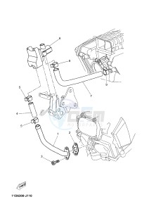 XT660ZA XT660Z ABS TENERE (2BE4 2BE4 2BE4) drawing AIR INDUCTION SYSTEM