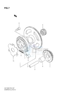 GZ125 Marauder drawing STARTER CLUTCH