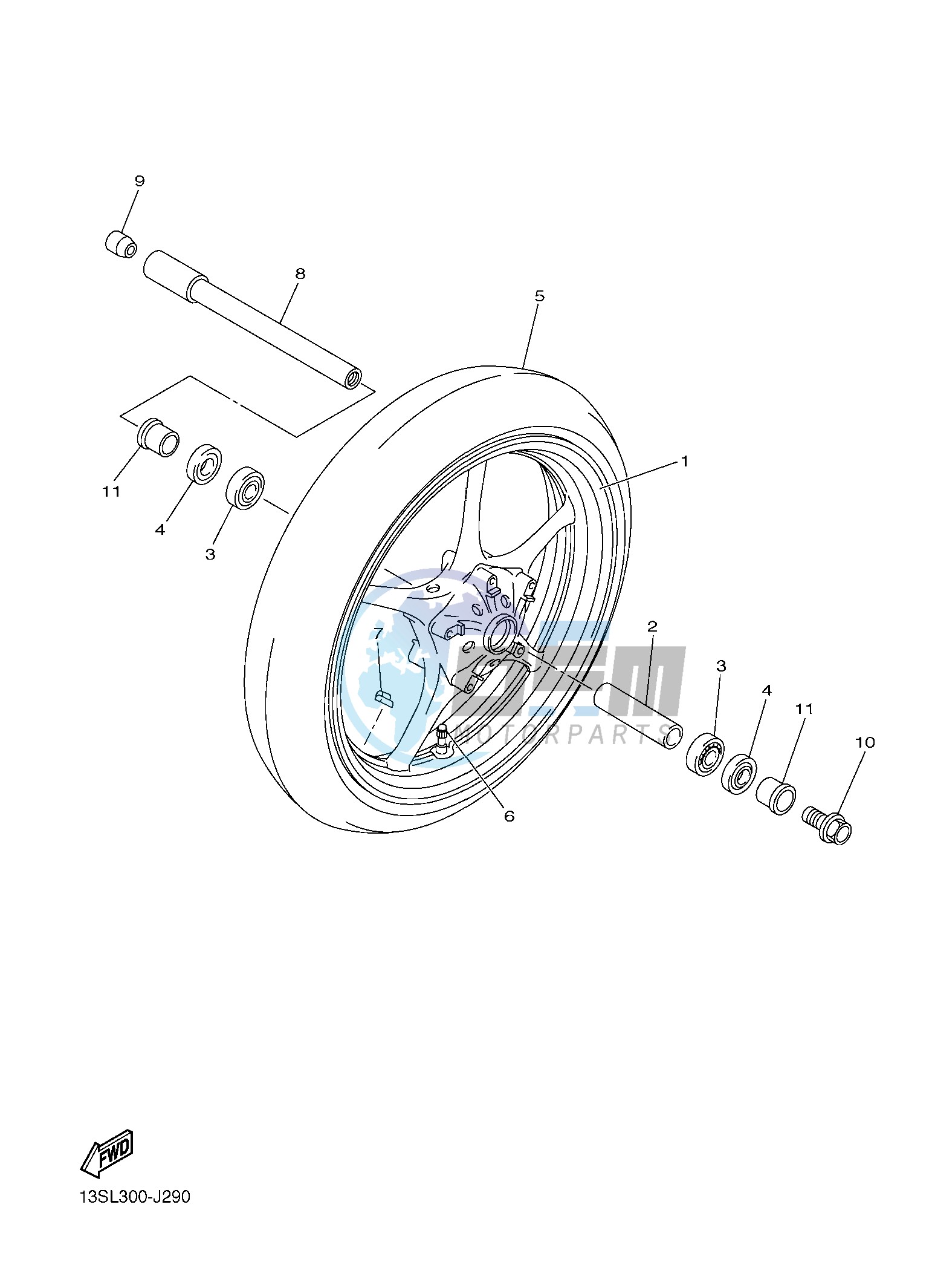 FRONT WHEEL