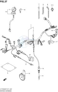 LT-F250 (E17) drawing WIRING HARNESS (E4)