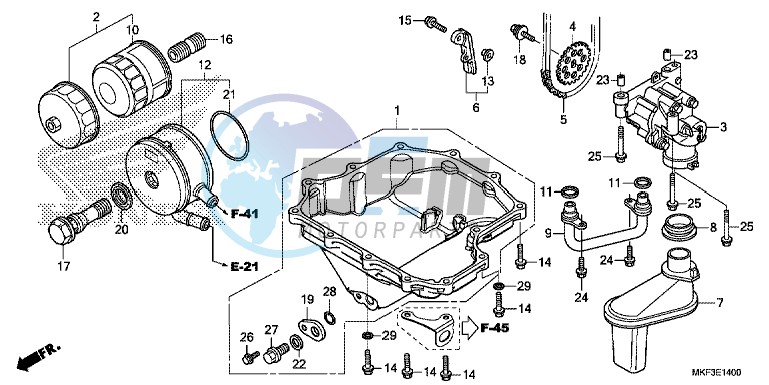 OIL PAN/ OIL PUMP