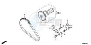 VFR800XH 2ED - (2ED) drawing WATER PUMP/CLUTCH SLAVE CYLINDER