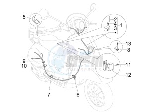 LXV 150 4T USA drawing Main cable harness