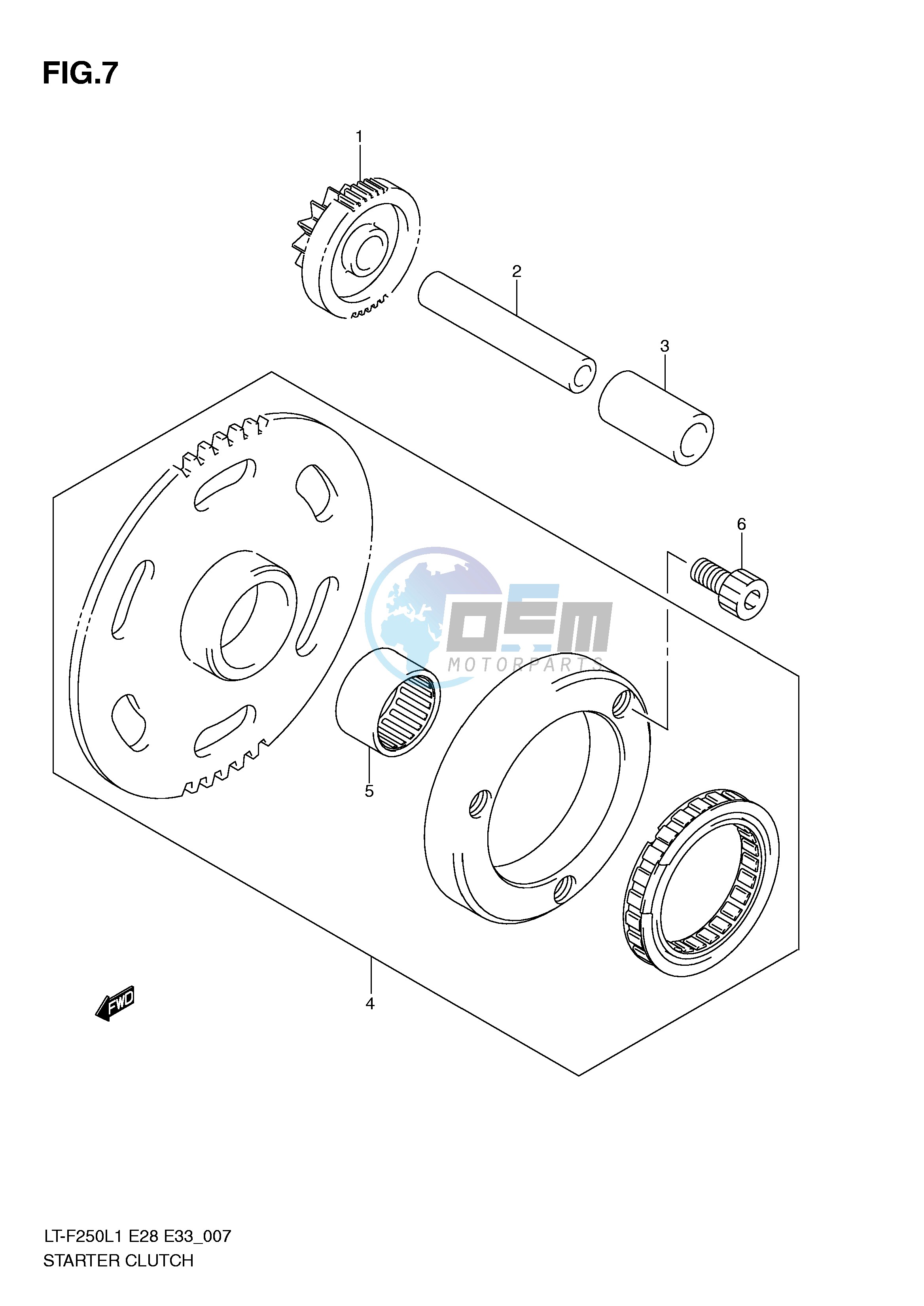 STARTER CLUTCH