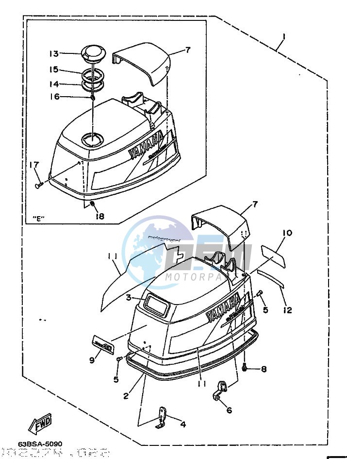 TOP-COWLING