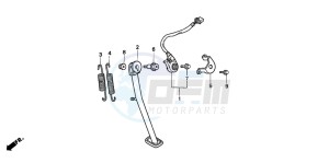 NX650 500 DOMINATOR drawing STAND