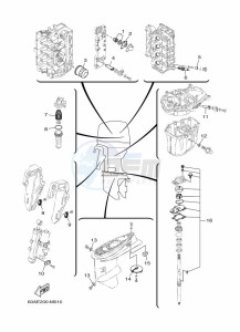 F50DETL drawing MAINTENANCE-PARTS