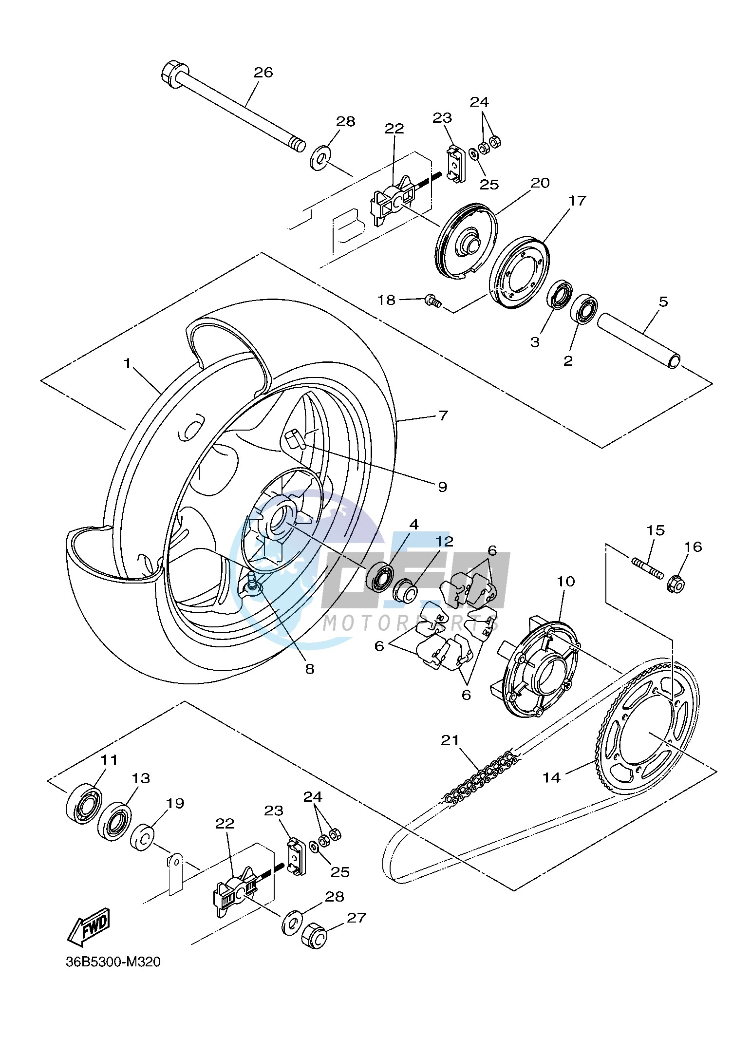 REAR WHEEL