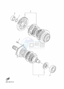 FJR1300D-AS FJR1300AS (B959) drawing TRANSMISSION