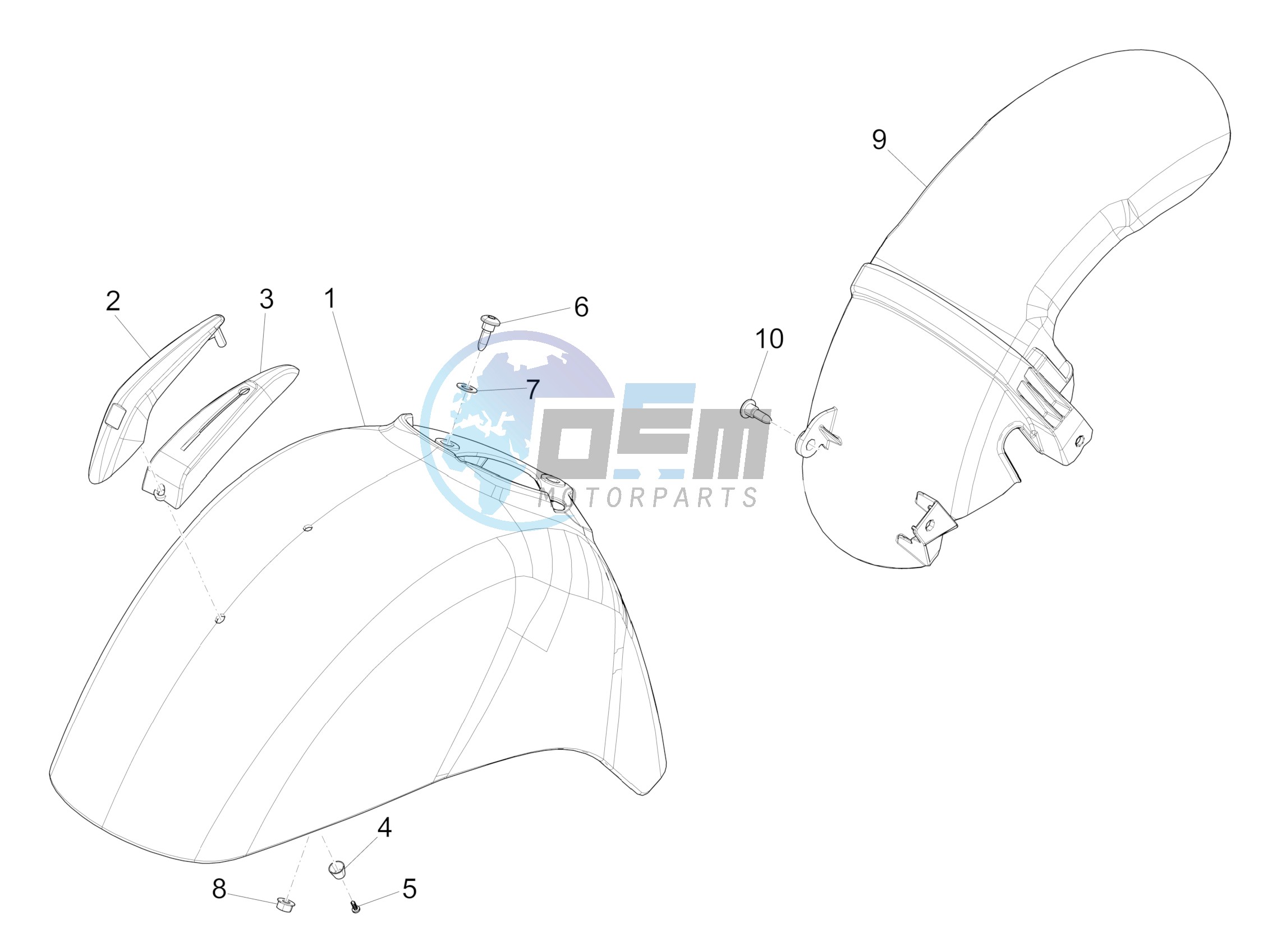 Wheel housing - Mudguard