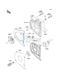 KLE500 KLE500B7F GB XX (EU ME A(FRICA) drawing Water Pump