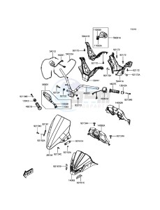 J300 ABS SC300BGFA XX (EU ME A(FRICA) drawing Handlebar