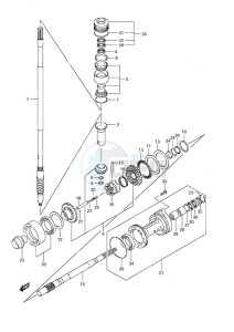 DF 250 drawing Transmision (C/R)