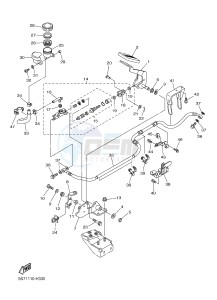 XVS950A (26P6) drawing REAR MASTER CYLINDER